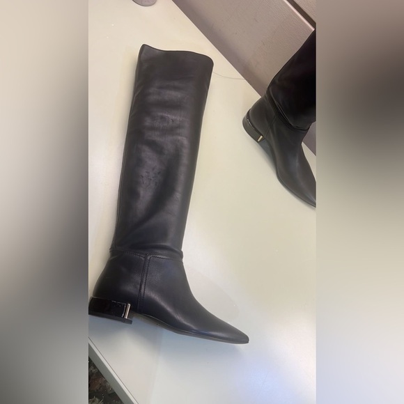 AGL Black Over-the-Knee Boots Sleek Design - Picture 6 of 7